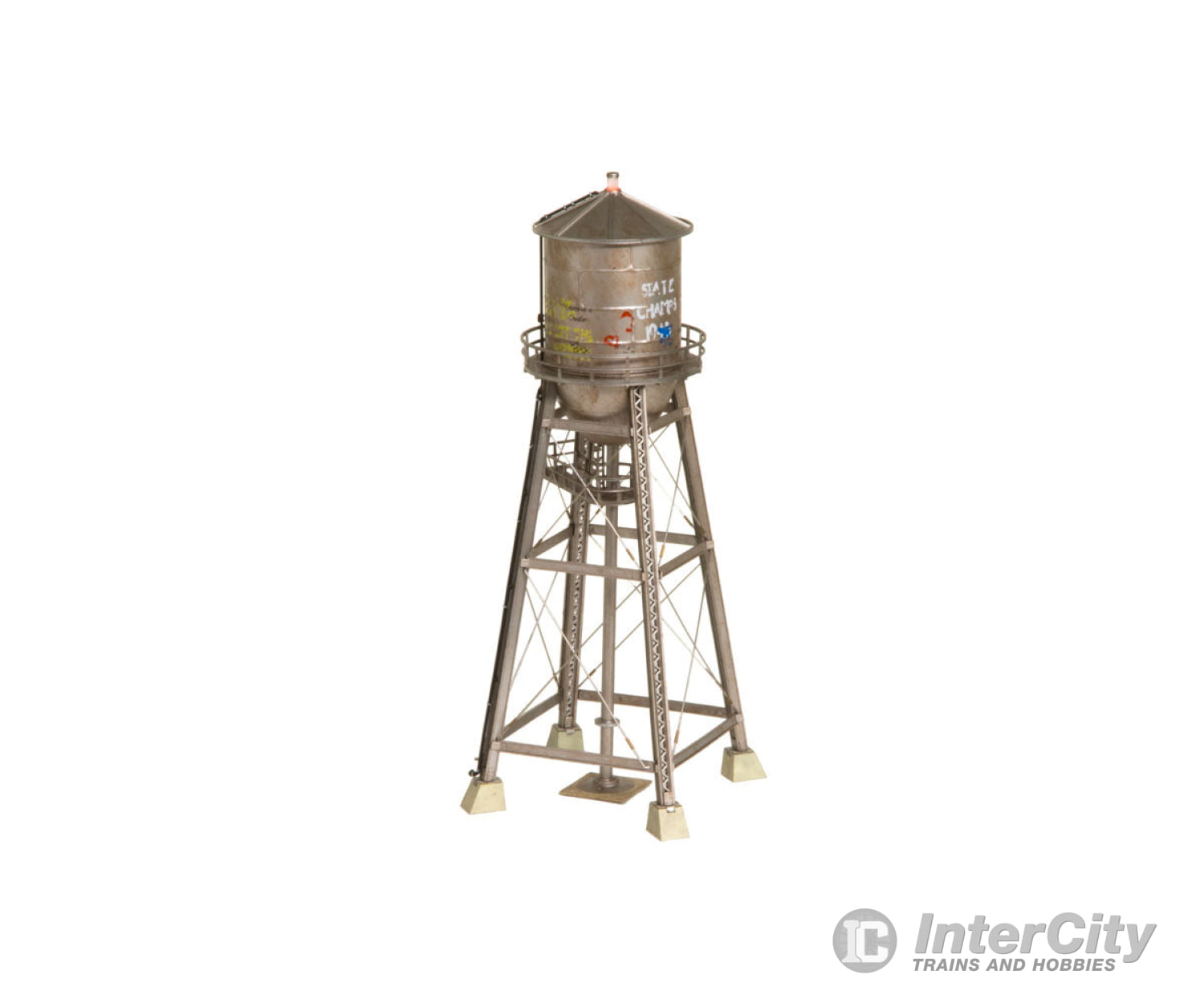 Woodland Scenics 4954 Rustic Water Tower (Lit) N Scale Structures