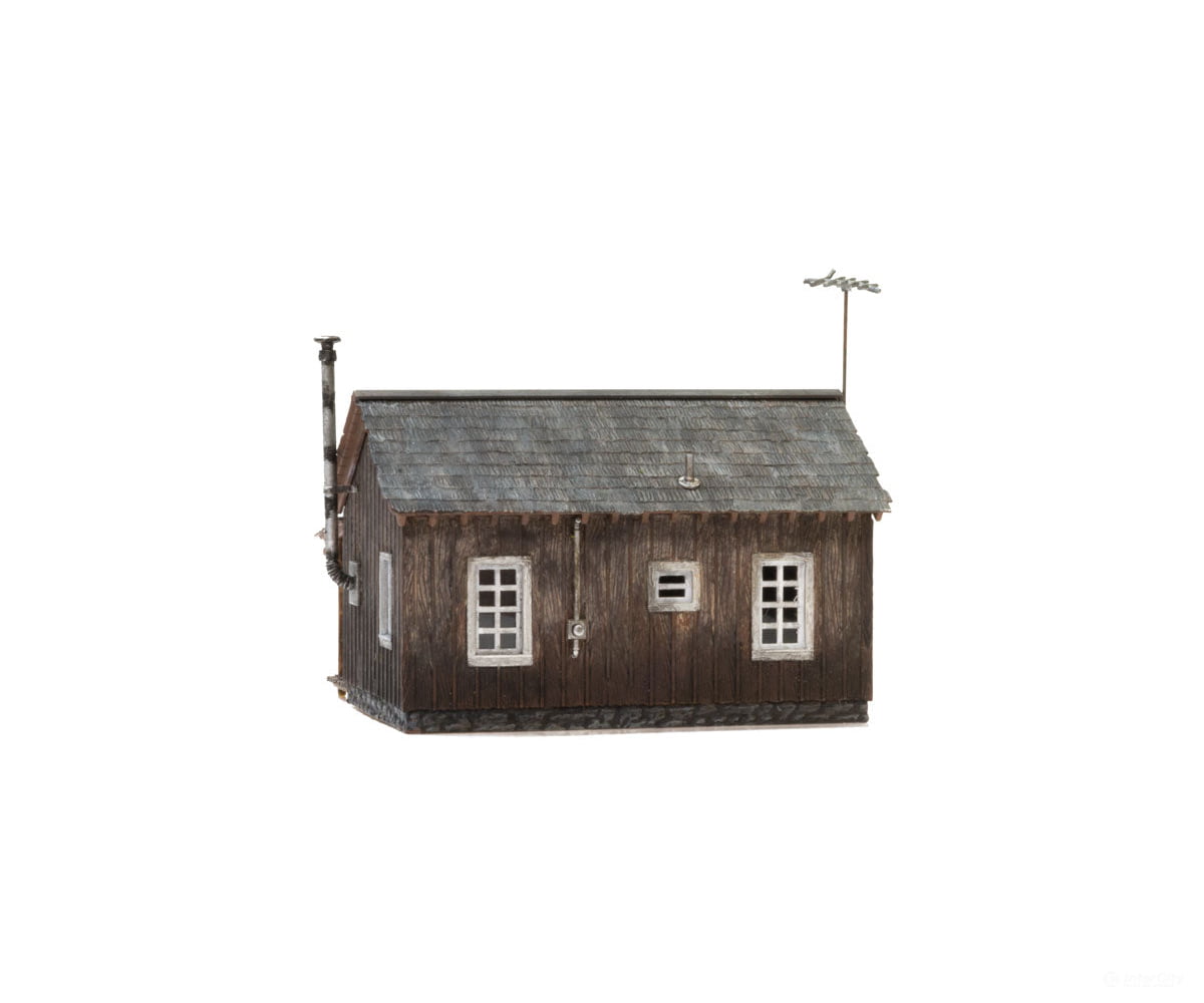 Woodland Scenics 4955 Rustic Cabin (Lit) N Scale Structures