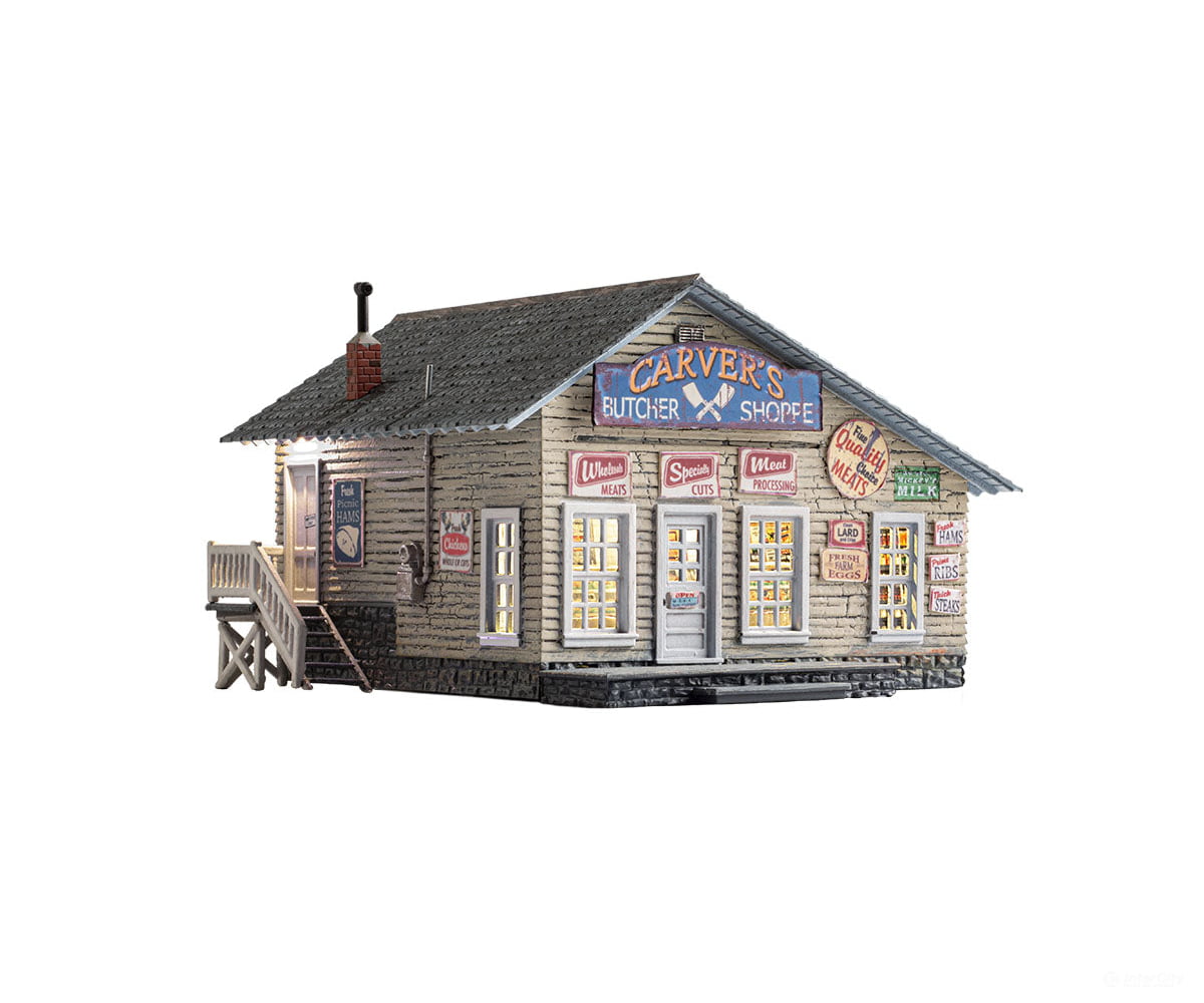 Woodland Scenics 4958 Butcher Shop N Scale Structures