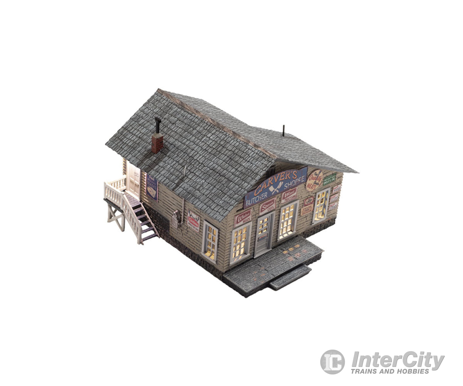 Woodland Scenics 4958 Butcher Shop N Scale Structures