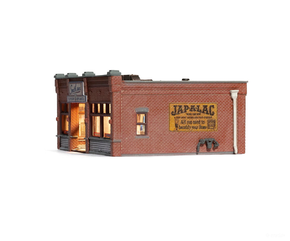 Woodland Scenics 4959 Smith Brothers Tv & Appliance N Scale Structures