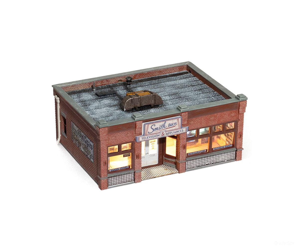 Woodland Scenics 4959 Smith Brothers Tv & Appliance N Scale Structures