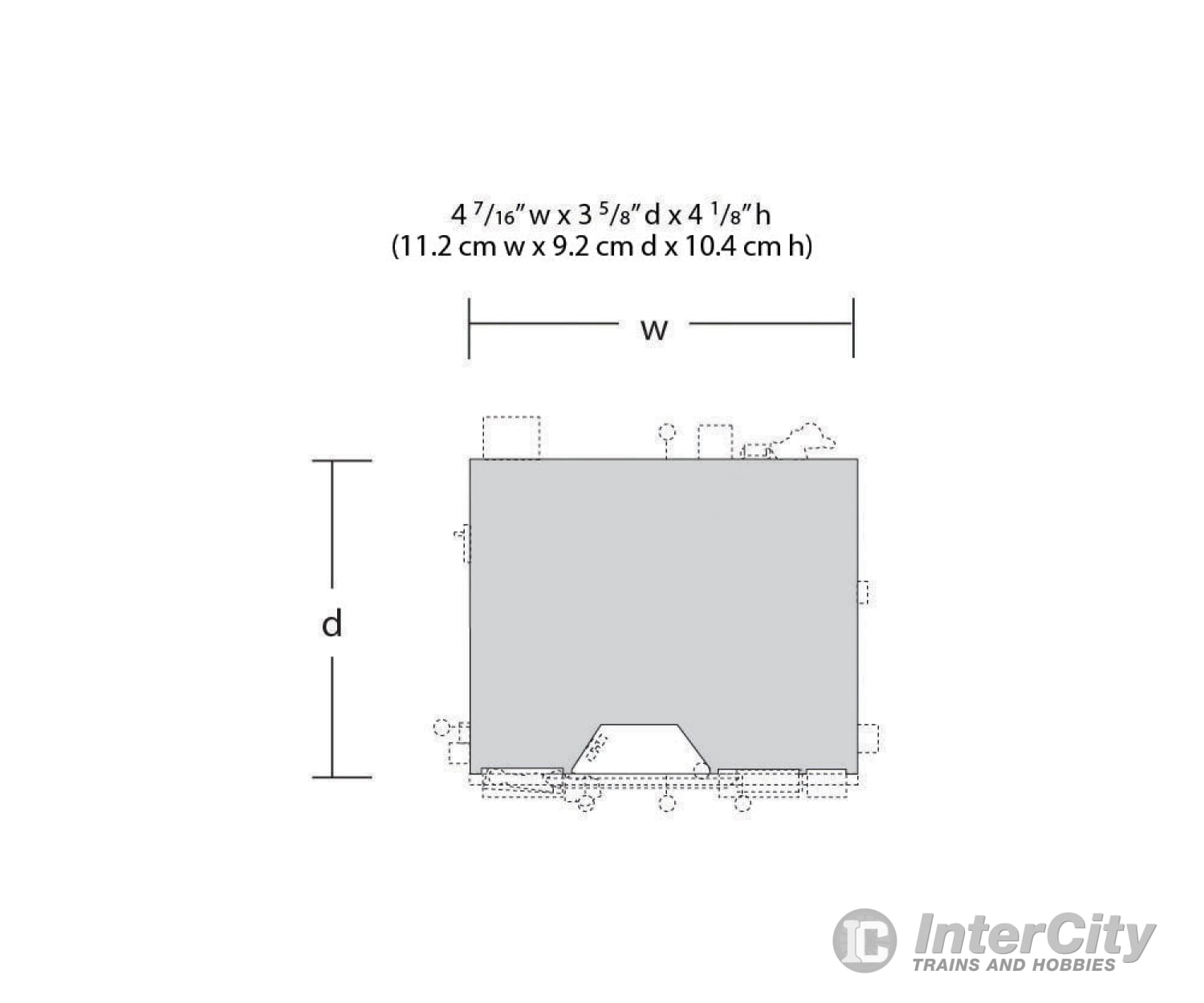 Woodland Scenics 5021 Lubener’s General Store (Lit) Ho Scale Structures