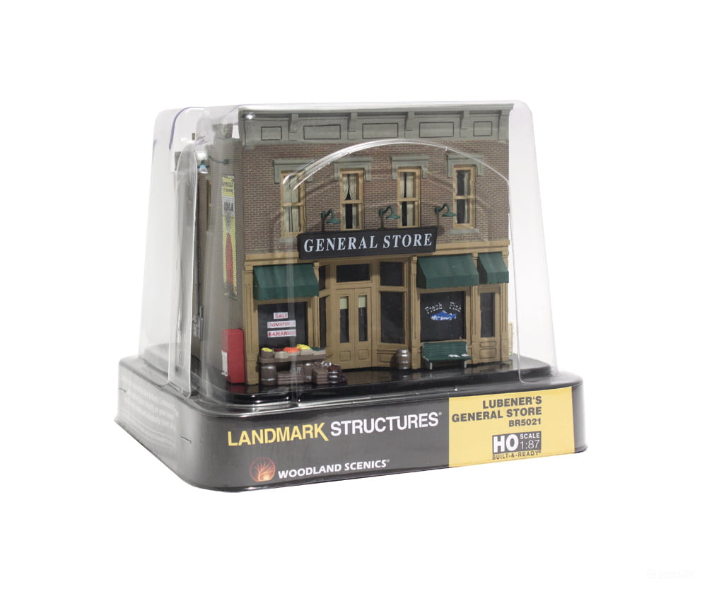 Woodland Scenics 5021 Lubener’s General Store (Lit) Ho Scale Structures