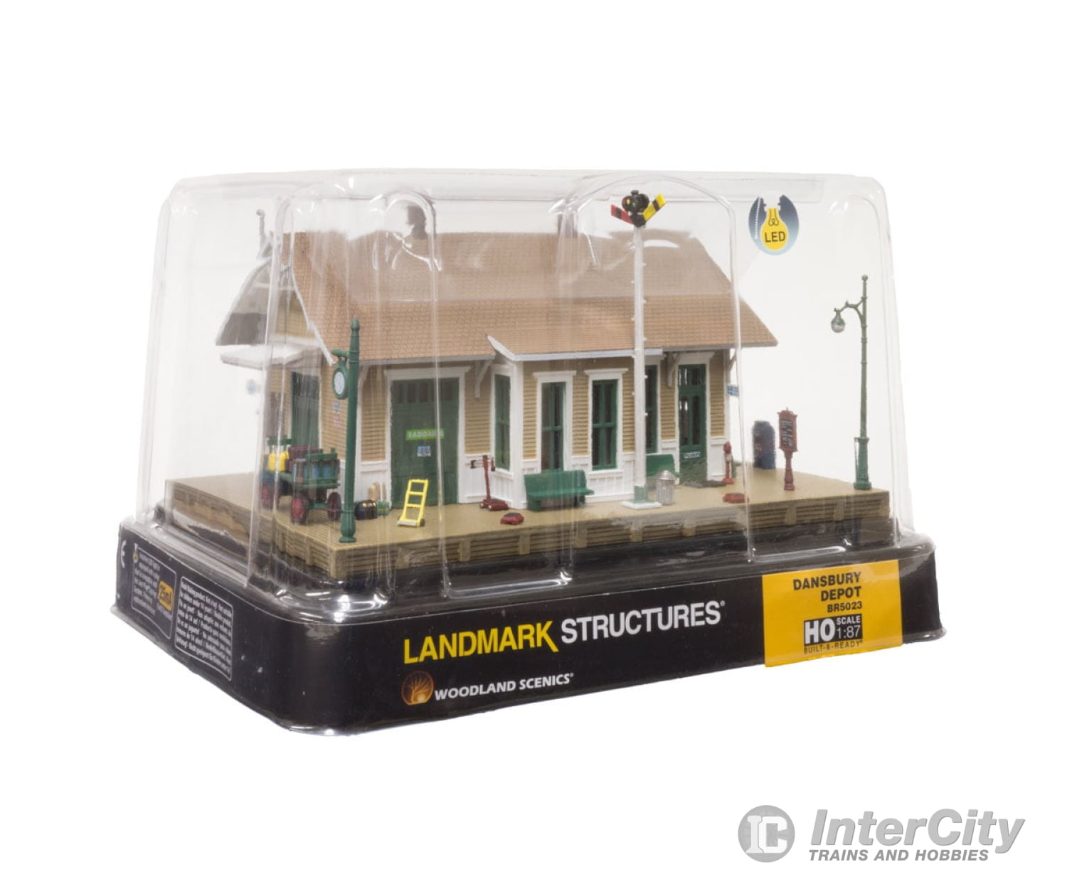 Woodland Scenics 5023 Dansbury Depot (Lit) Ho Scale Structures