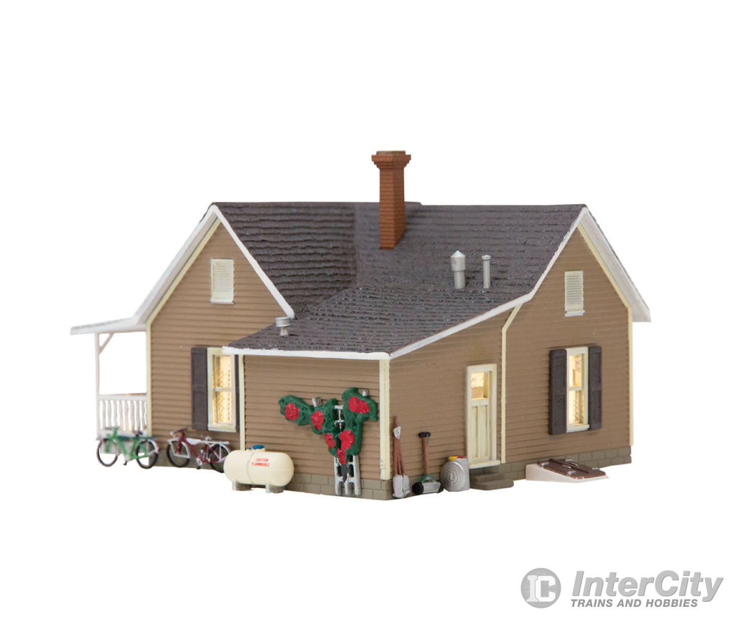 Woodland Scenics 5027 Granny’s House (Lit) Ho Scale Structures