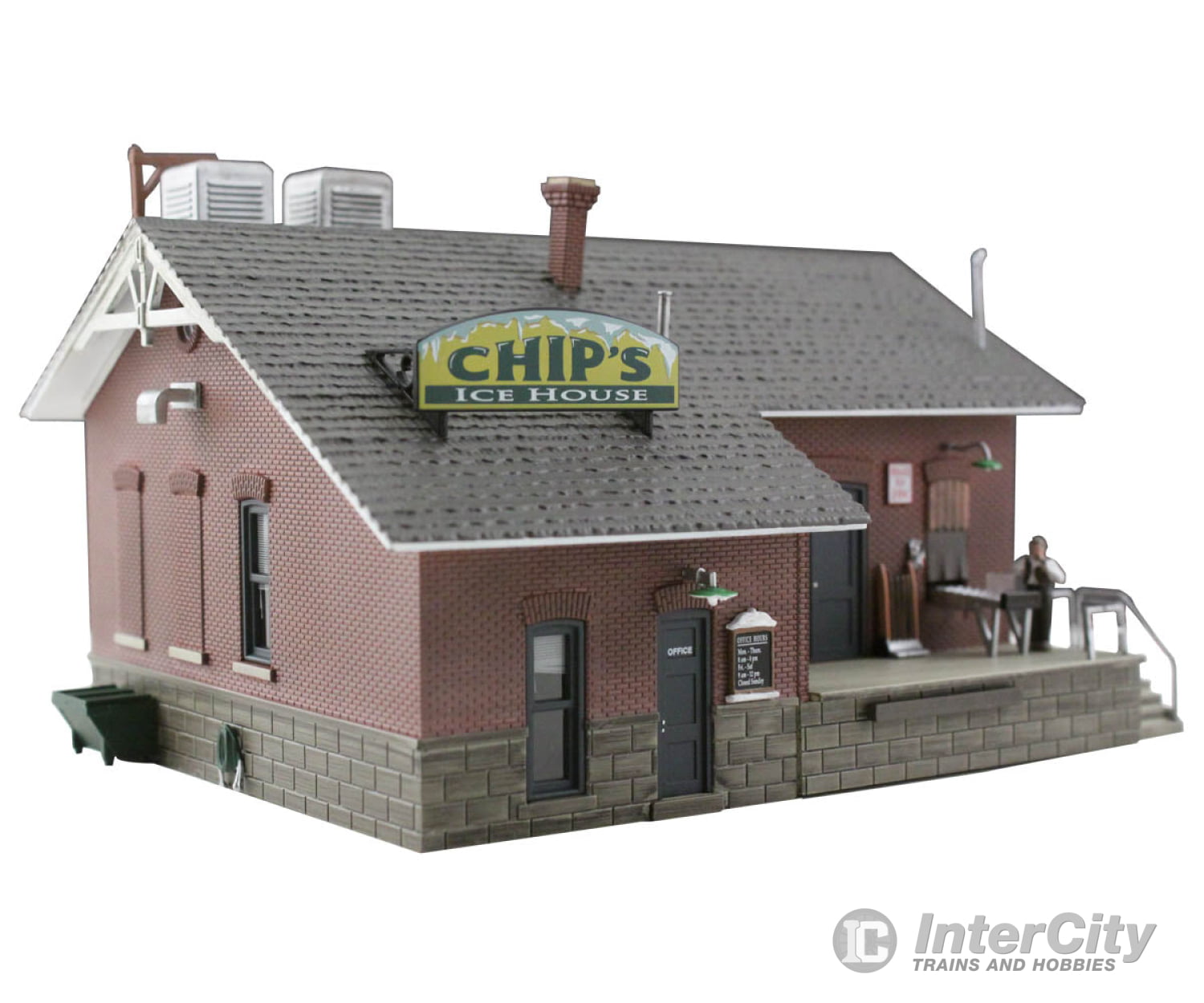 Woodland Scenics 5028 Chip’s Ice House Ho Scale Structures