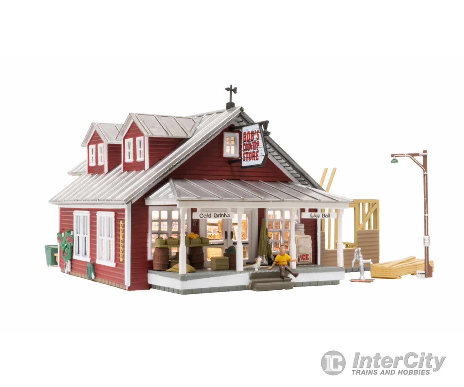 Woodland Scenics 5031 Country Store Expansion (Lit) Ho Scale Structures