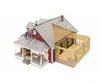 Woodland Scenics 5031 Country Store Expansion (Lit) Ho Scale Structures