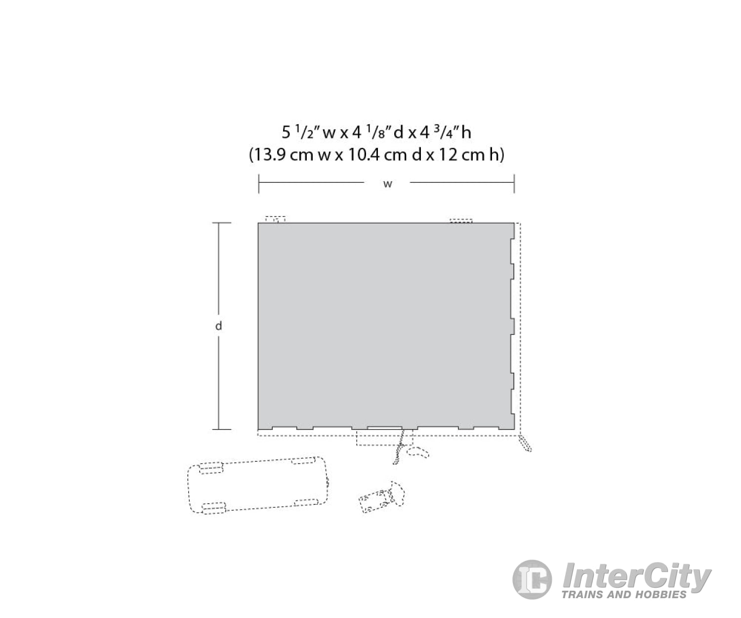 Woodland Scenics 5033 Citizens Savings And Loan (Lit) Ho Scale Structures