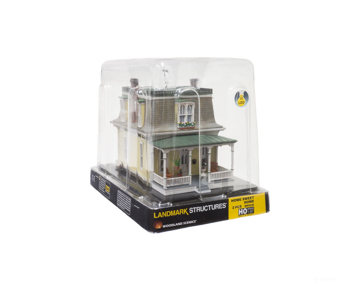 Woodland Scenics 5036 Home Sweet (Lit) Ho Scale Structures