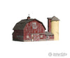 Woodland Scenics 5038 Old Weathered Barn (Lit) Ho Scale Structures