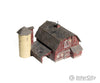 Woodland Scenics 5038 Old Weathered Barn (Lit) Ho Scale Structures