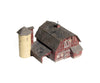 Woodland Scenics 5038 Old Weathered Barn (Lit) Ho Scale Structures
