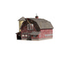 Woodland Scenics 5038 Old Weathered Barn (Lit) Ho Scale Structures