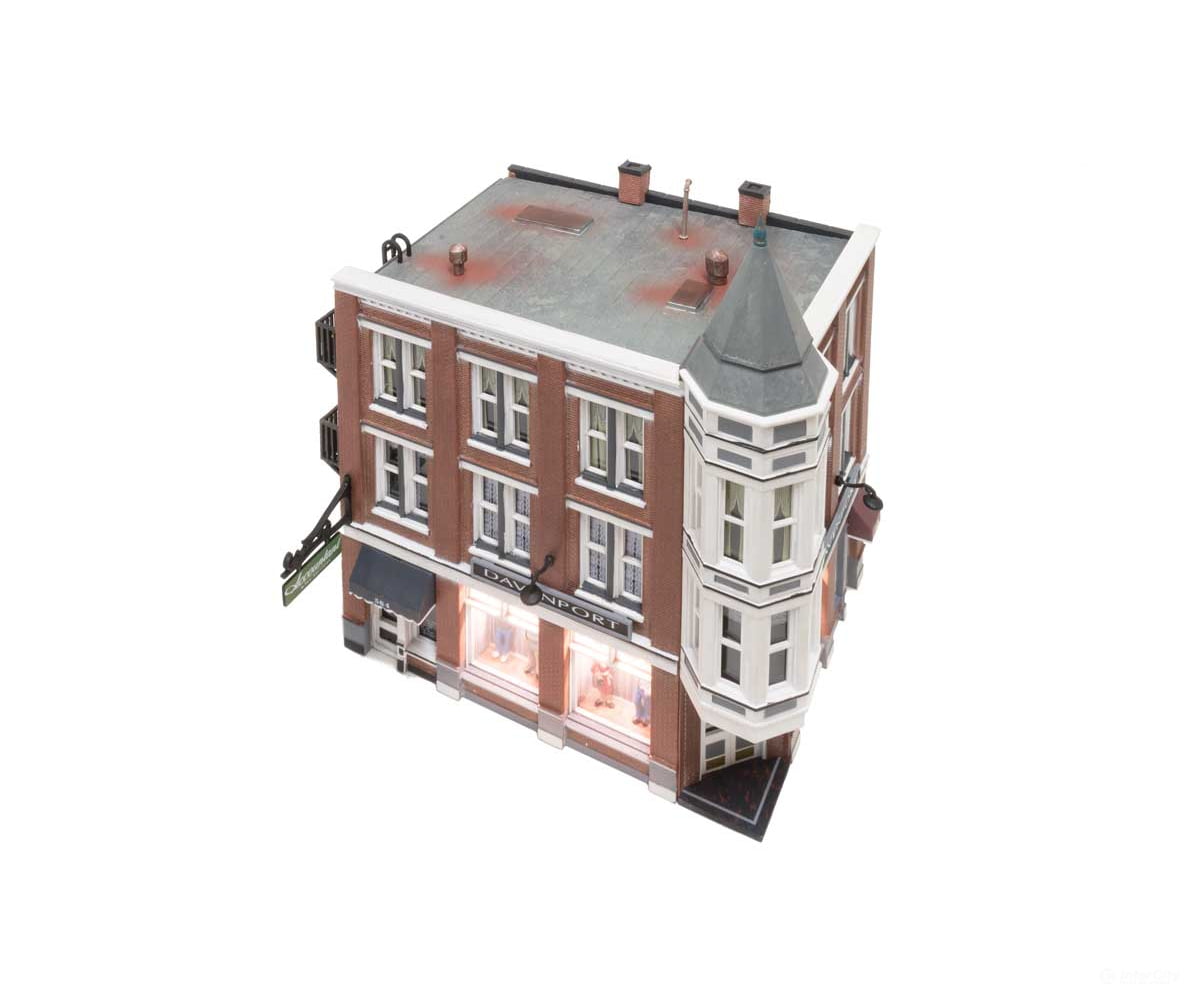 Woodland Scenics 5039 Davenport Department Store (Lit) Ho Scale Structures