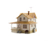 Woodland Scenics 5046 Corner Porch House (Lit) Ho Scale Structures