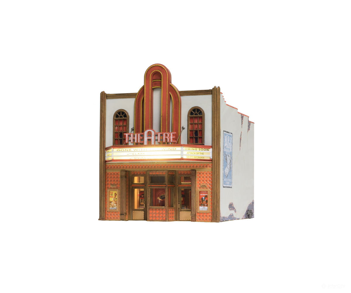 Woodland Scenics 5054 Theater (Lit) Ho Scale Structures