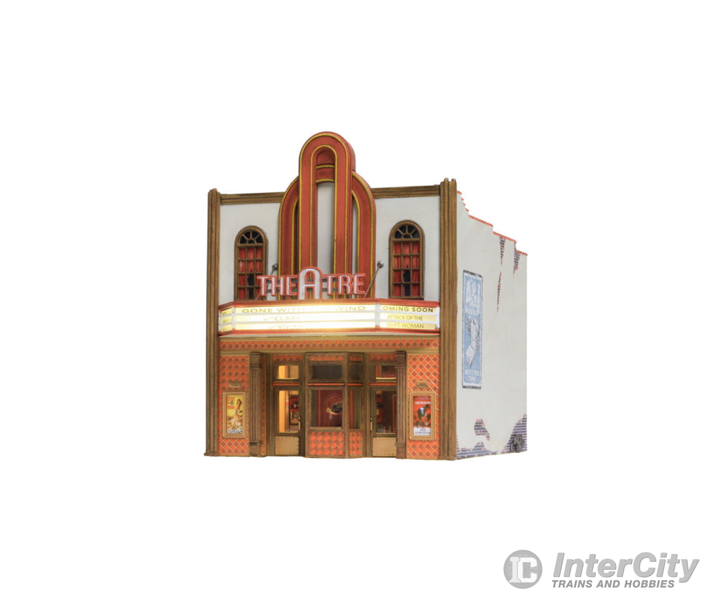 Woodland Scenics 5054 Theater (Lit) Ho Scale Structures