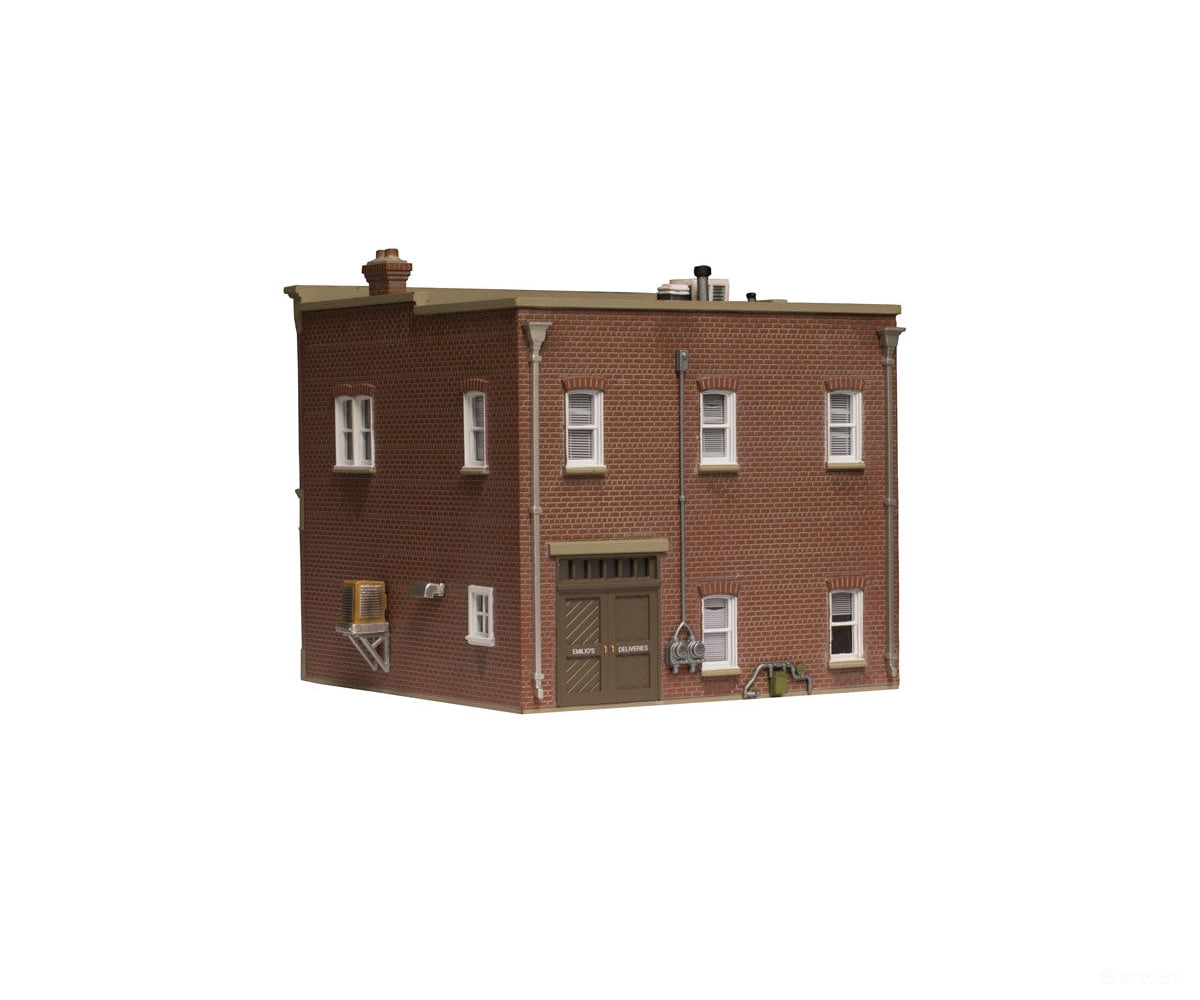 Woodland Scenics 5055 Emilio’s Italian Restaurant (Lit) Ho Scale Structures