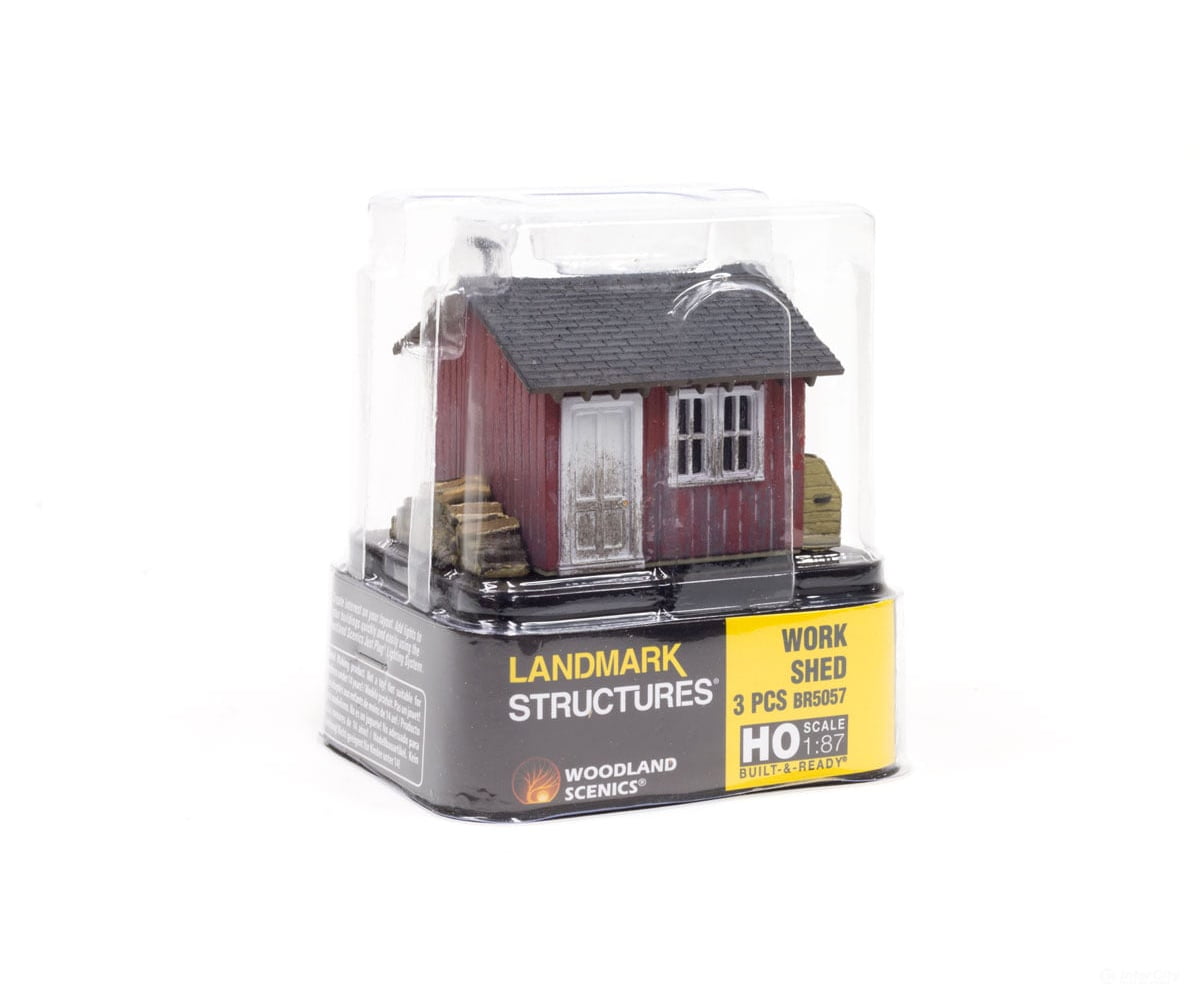 Woodland Scenics 5057 Work Shed Ho Scale Structures