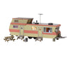 Woodland Scenics 5061 Double Decker Trailer (Lit) Ho Scale Structures