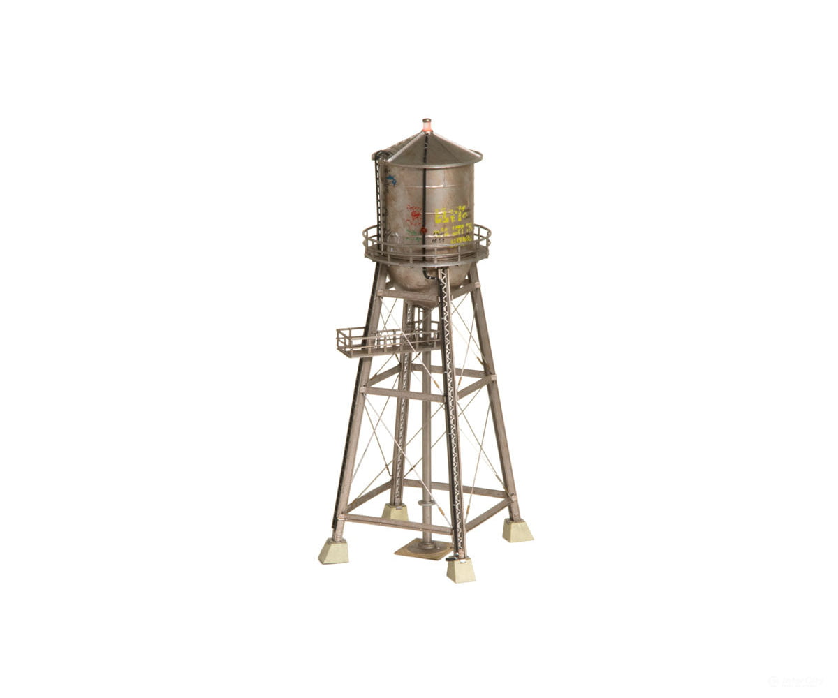 Woodland Scenics 5064 Rustic Water Tower (Lit) Ho Scale Structures