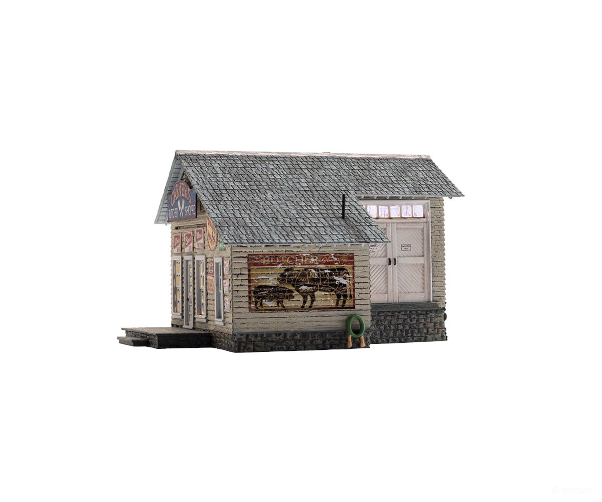 Woodland Scenics 5068 Carver’s Butcher Shoppe Ho Scale Structures