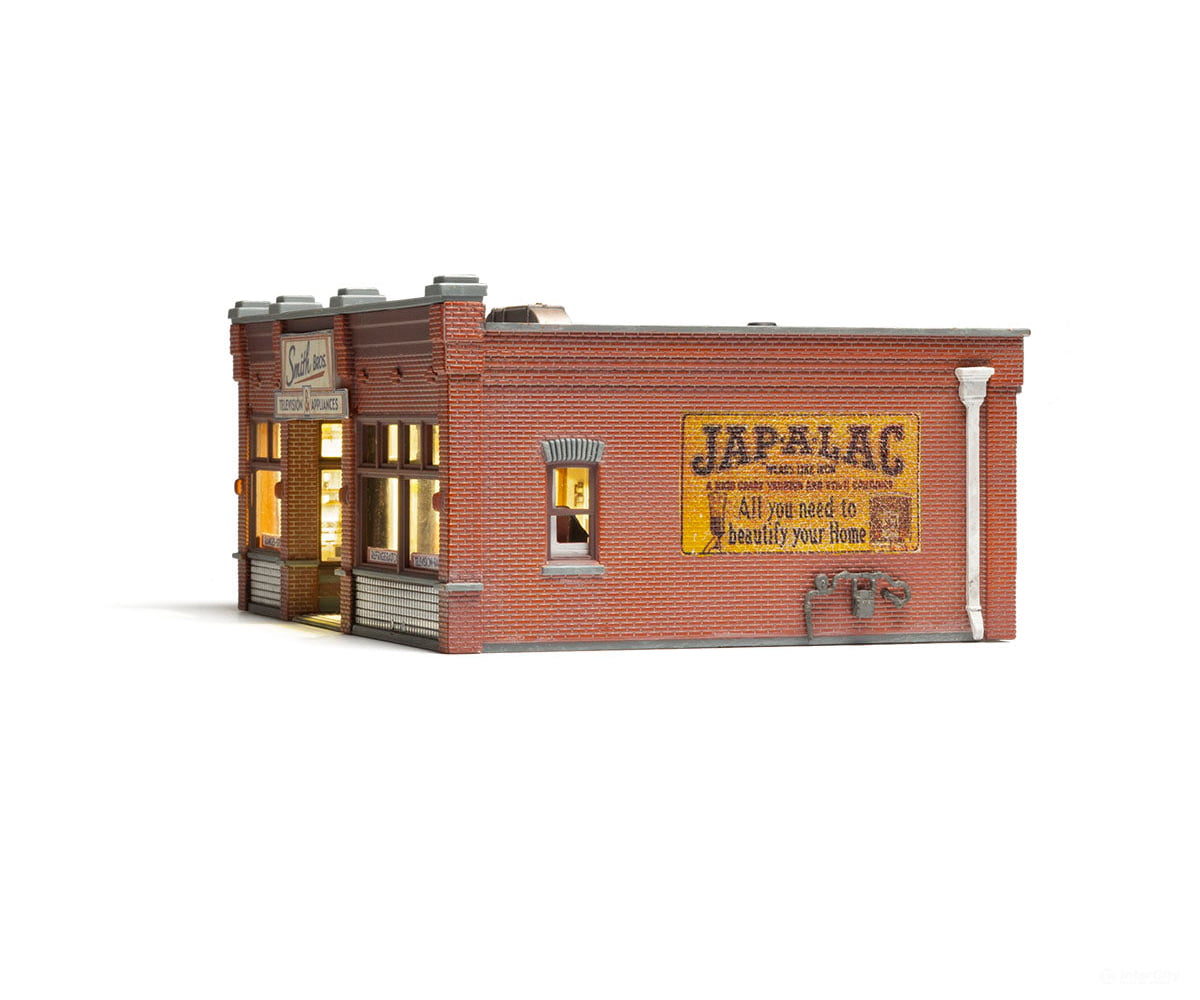 Woodland Scenics 5069 Smith Brothers Tv & Appliance Ho Scale Structures