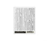 Woodland Scenics 508 Decal - Rr Gothic Letters Black Decals