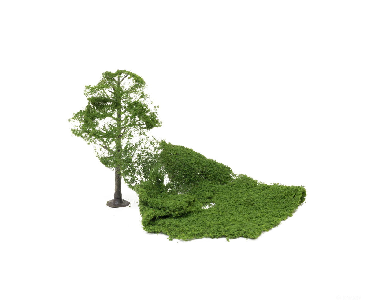 Woodland Scenics 52 Foliage Net - Medium Green (60 Sq.in.) Grass & Scenery Mats