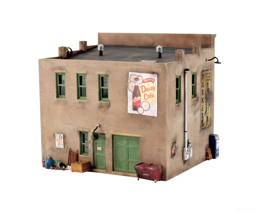 Woodland Scenics 5200 Fresh Market - Landmark Structures(R) - - Kit 2 - 7/16 X 2’ 6.2 5.1Cm