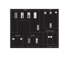 Woodland Scenics 5200 Fresh Market - Landmark Structures(R) - - Kit 2 - 7/16 X 2’ 6.2 5.1Cm