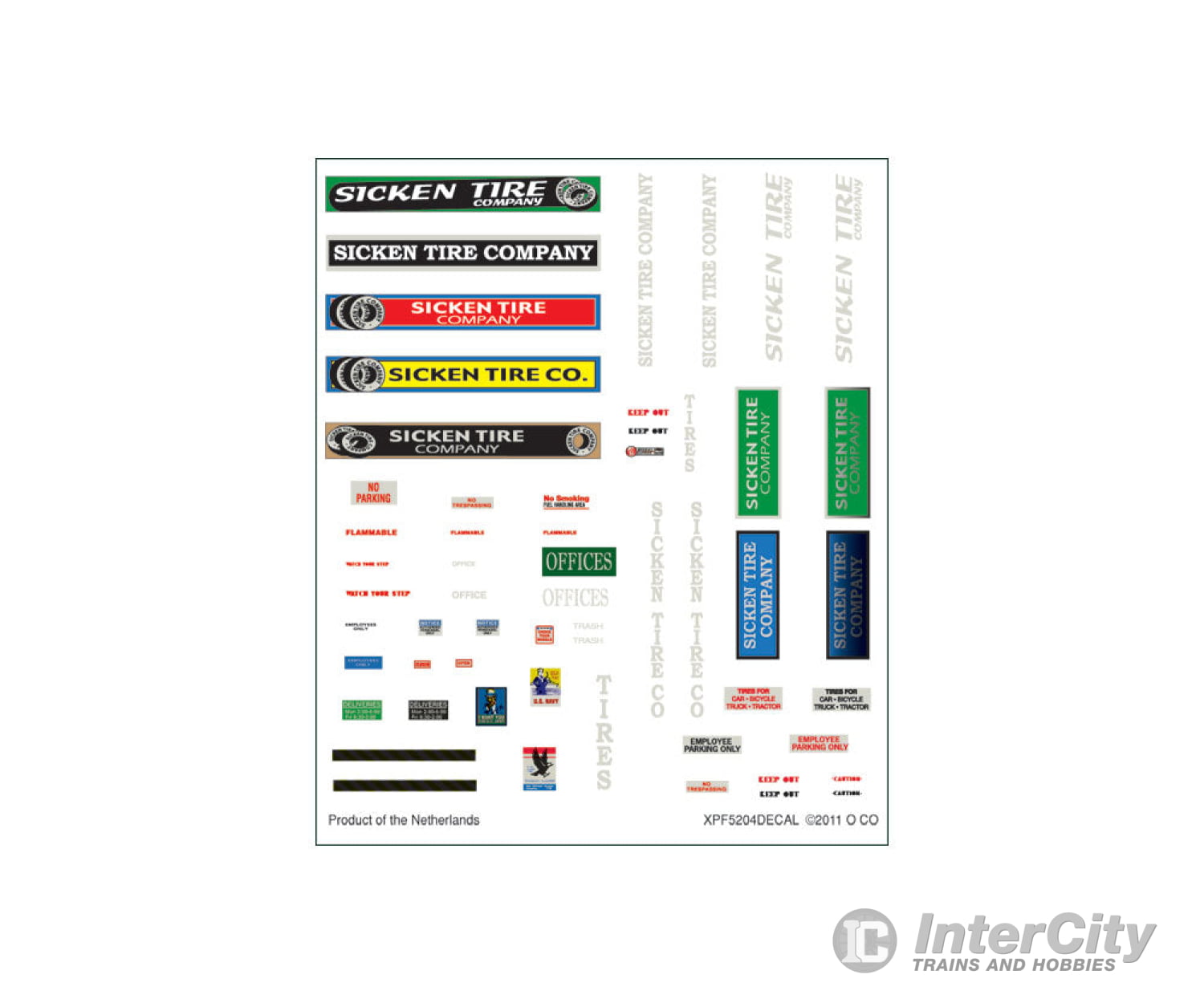 Woodland Scenics 5204 Sicken Tire Company - Landmark Structures(R) Kit 3 - 9/16 X 3 - 1/8’ 9 8Cm