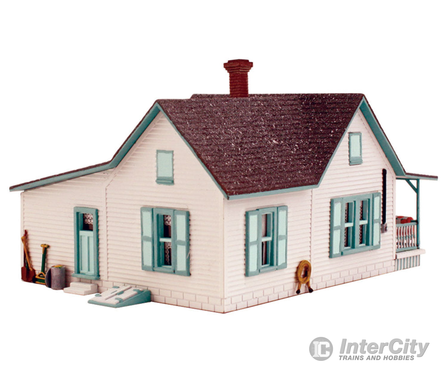 Woodland Scenics 5206 Country Cottage - Landmark Structures(R) - - Kit 2 - 1/32 X 2 - 29/32’ 5.1