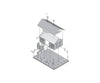 Woodland Scenics 5207 Station - Landmark Structures(R) - - Kit 4 - 1/32 X 2 - 15/16’ 10.2 7.46Cm