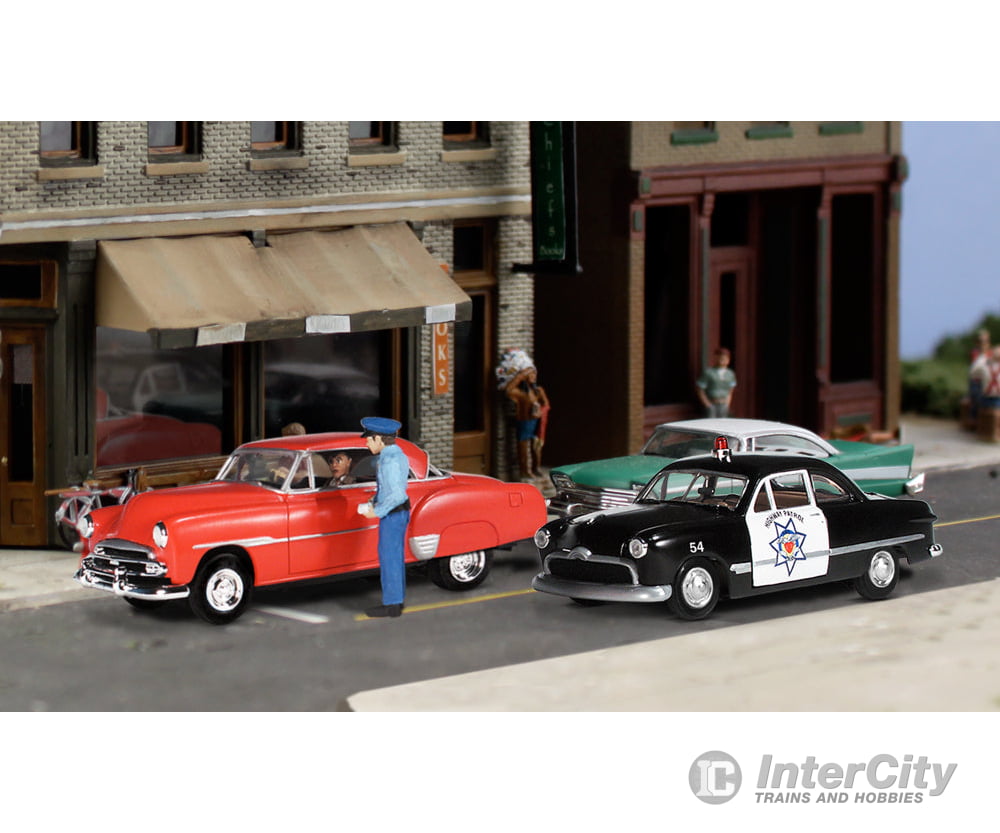 Woodland Scenics 5333 Autoscenes(R) - - Willie’s Warning Cars & Trucks