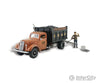 Woodland Scenics 5345 Lumpy’s Coal Company - Assembled Autoscenes(R) Cars & Trucks