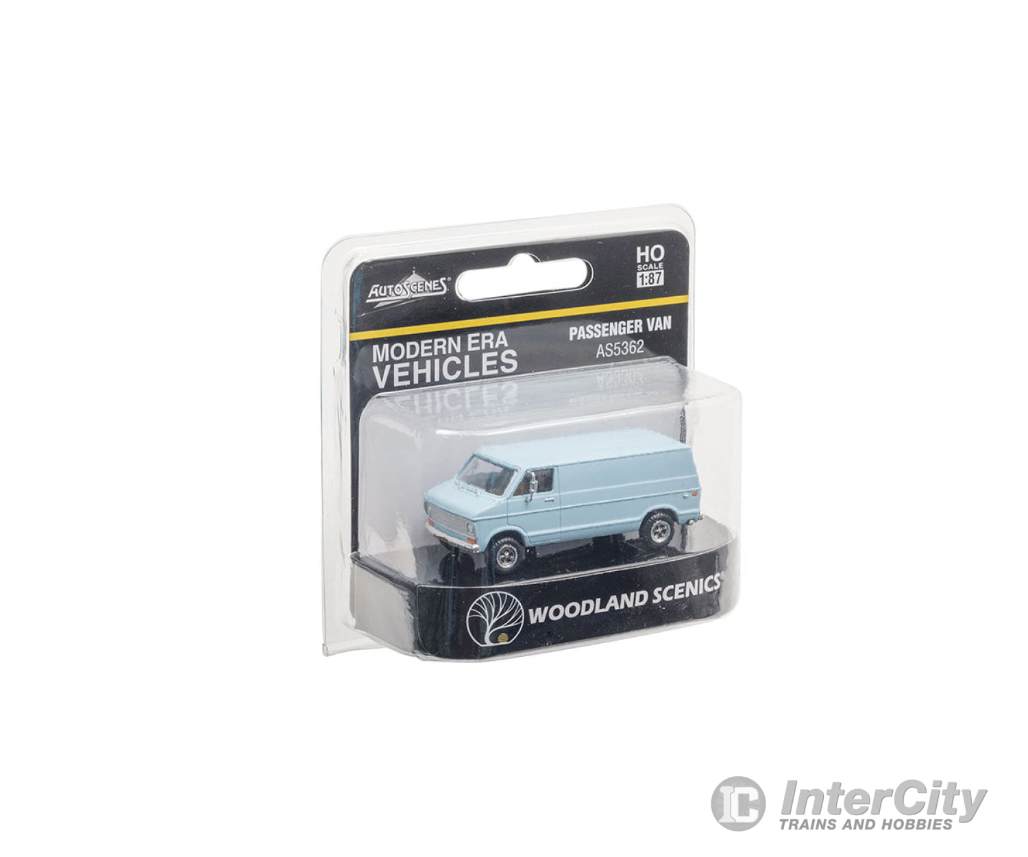 Woodland Scenics 5362 Passenger Van - Modern Era Vehicles - - Light Blue Cars & Trucks