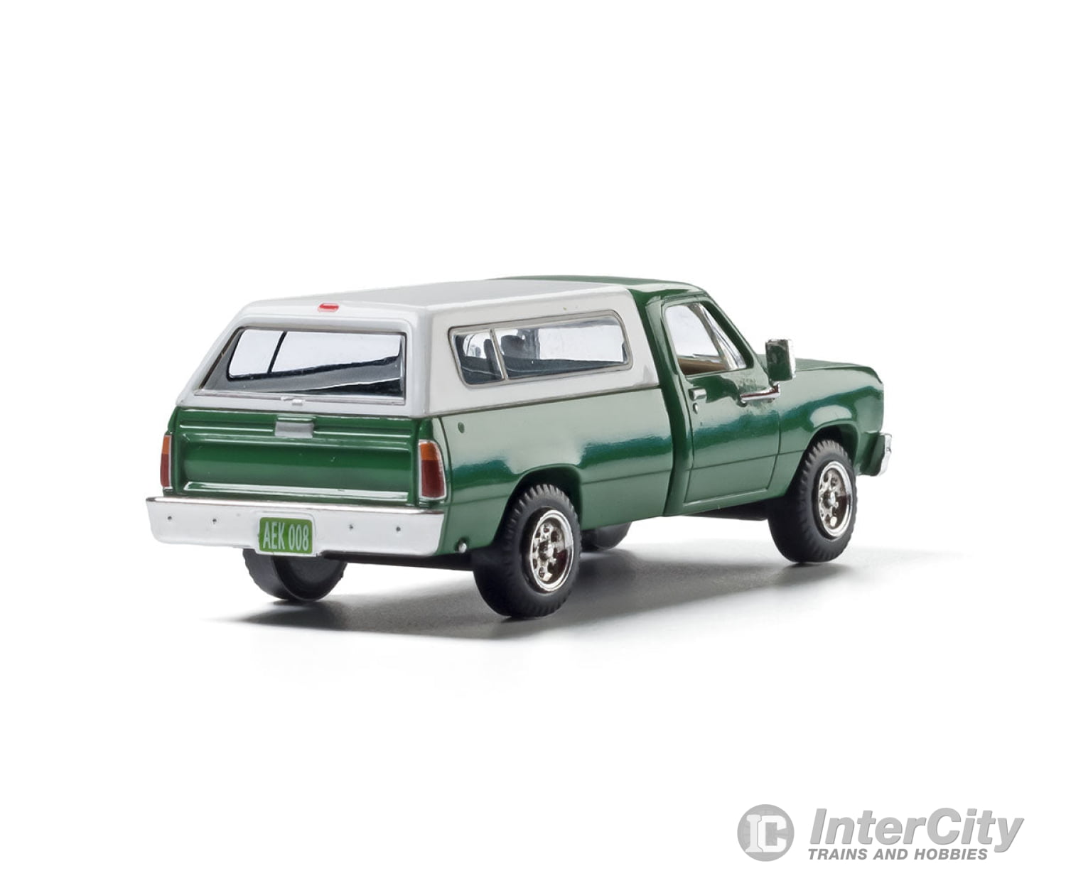 Woodland Scenics 5364 Camper Shell Truck - Modern Era Vehicles - - Green White Cars & Trucks