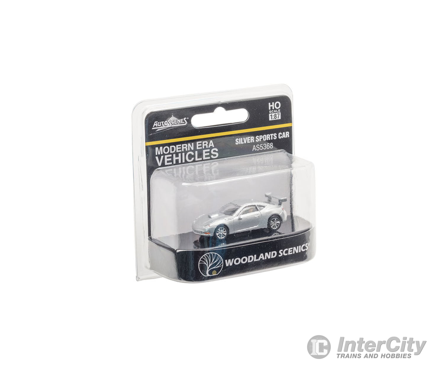 Woodland Scenics 5368 Sports Car - Modern Era Vehicles Silver Cars & Trucks