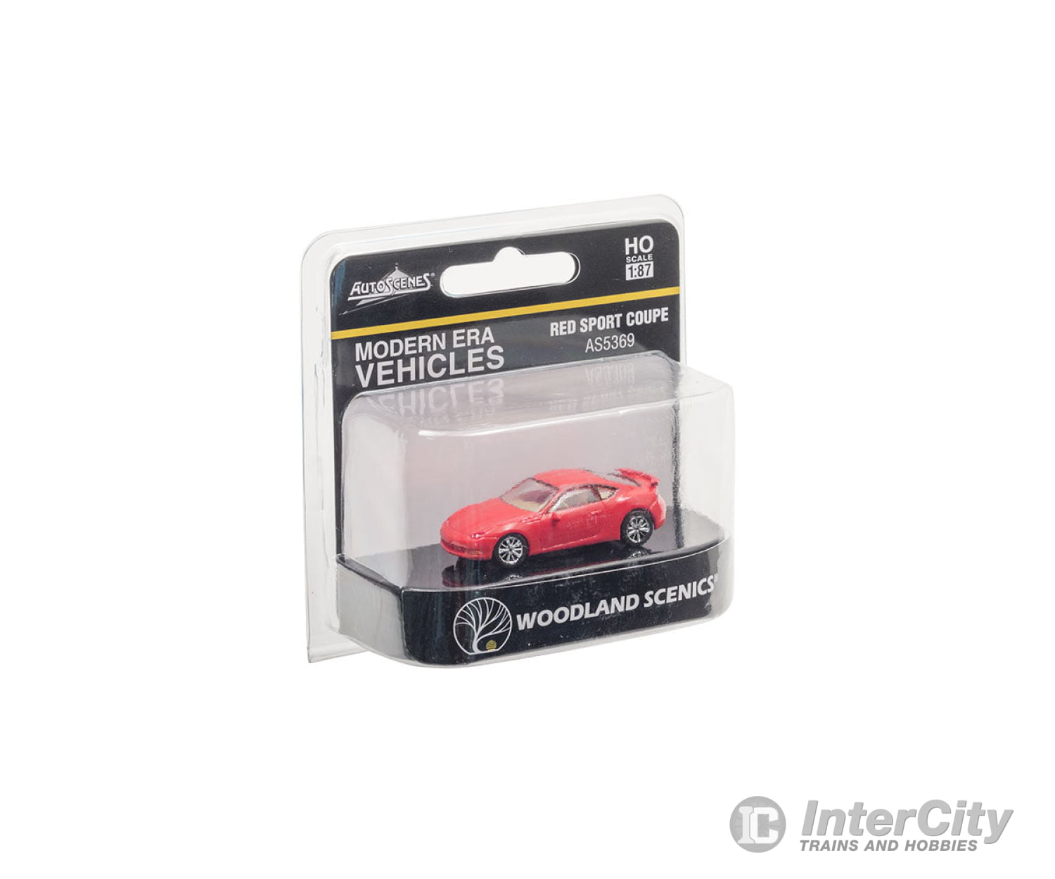 Woodland Scenics 5369 Sport Coupe - Modern Era Vehicles Red Cars & Trucks