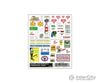 Woodland Scenics 551 Decal - Tavern Gas & Commercial Signs Decals