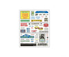 Woodland Scenics 552 Decal - Assorted Business Signs Decals