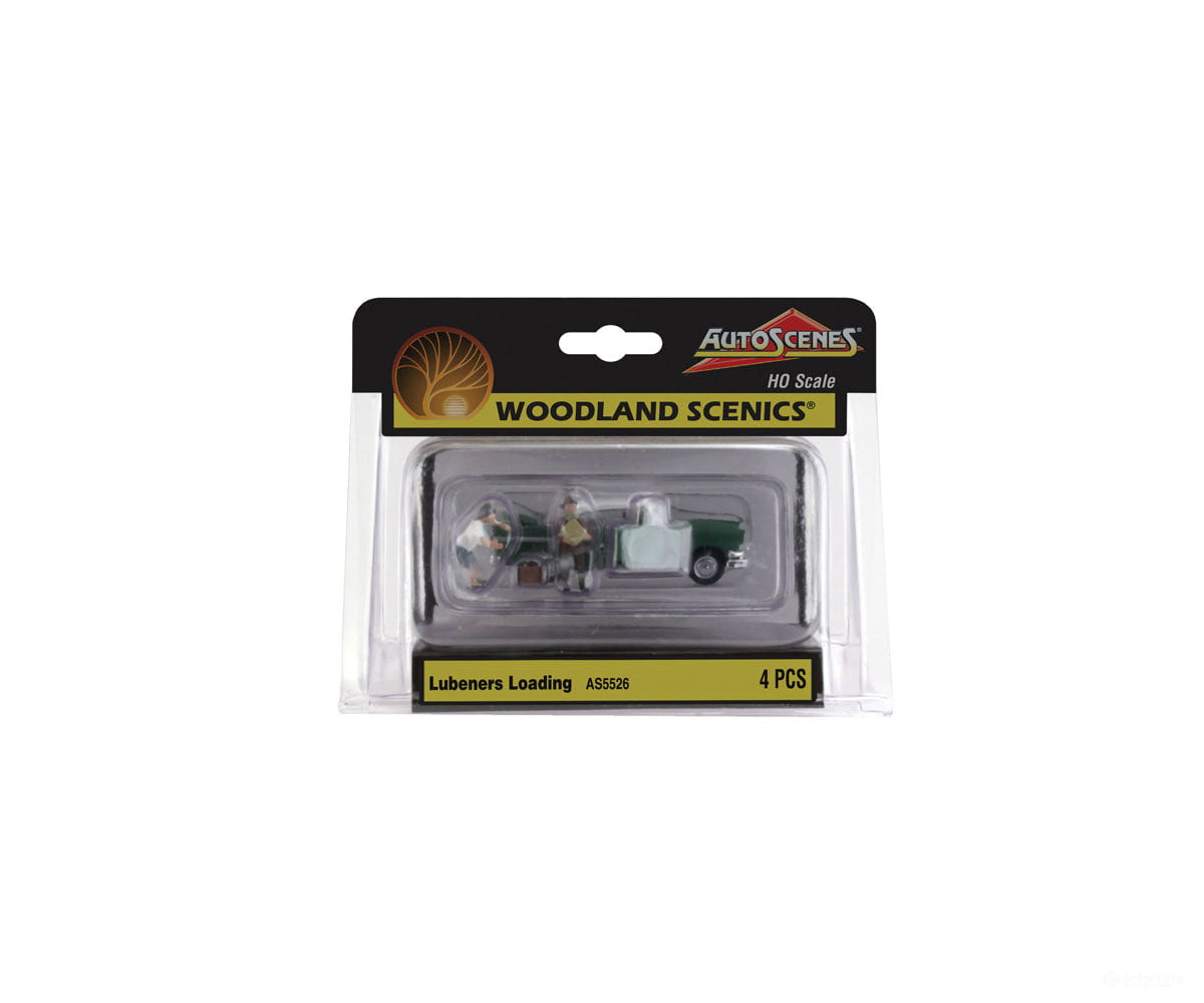 Woodland Scenics 5526 Lubeners Loading Ho Scale Cars & Trucks