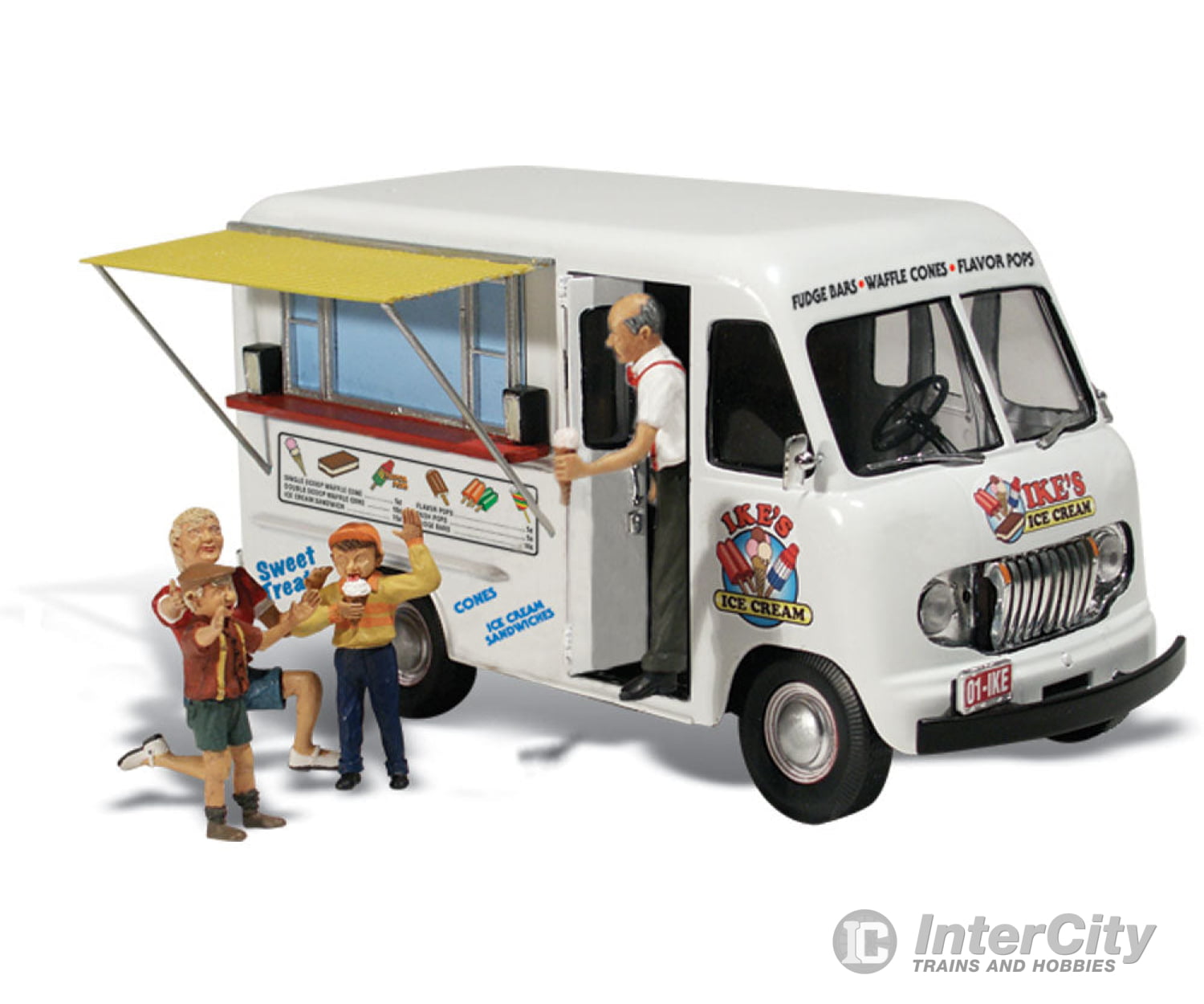 Woodland Scenics 5541 Ike’s Ice Cream Truck Cars & Trucks