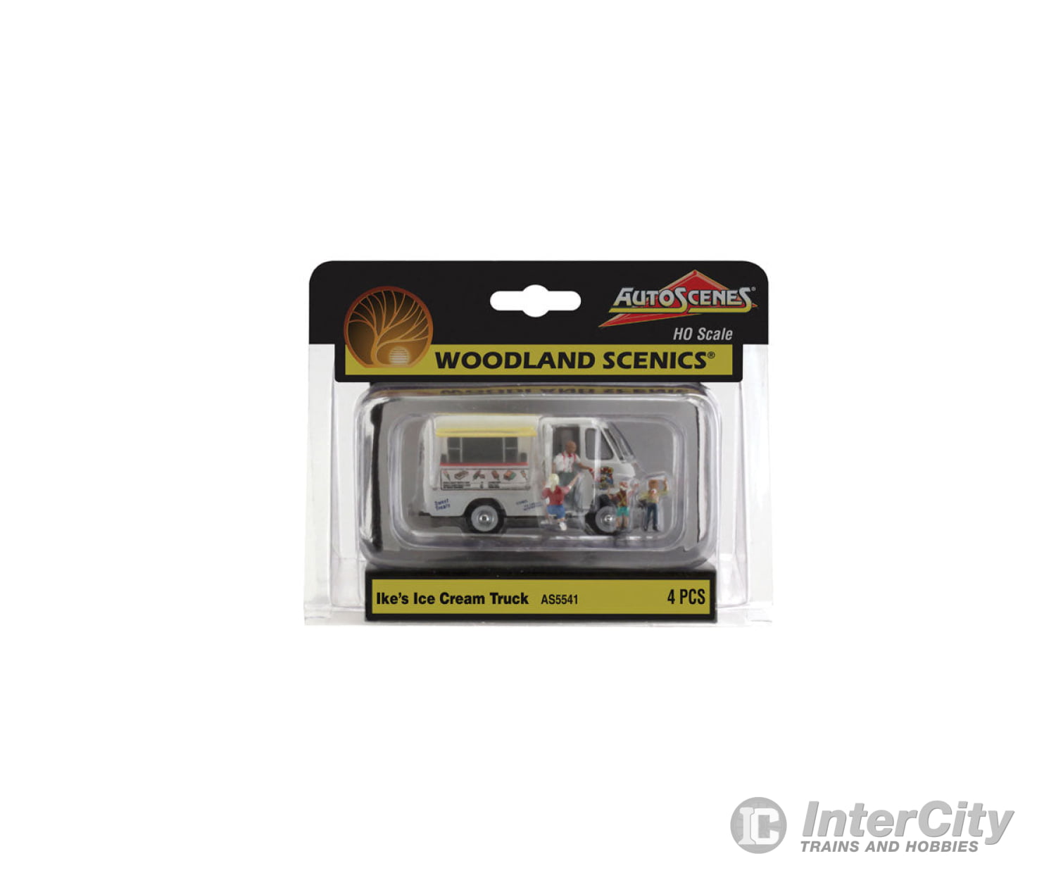 Woodland Scenics 5541 Ike’s Ice Cream Truck Cars & Trucks