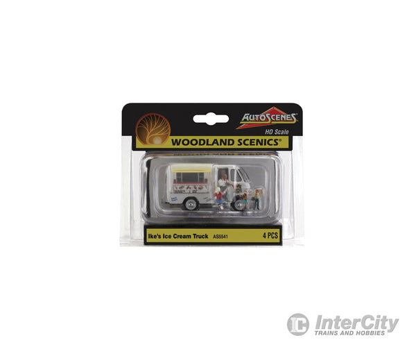 Woodland Scenics 5541 Ike’s Ice Cream Truck Cars & Trucks
