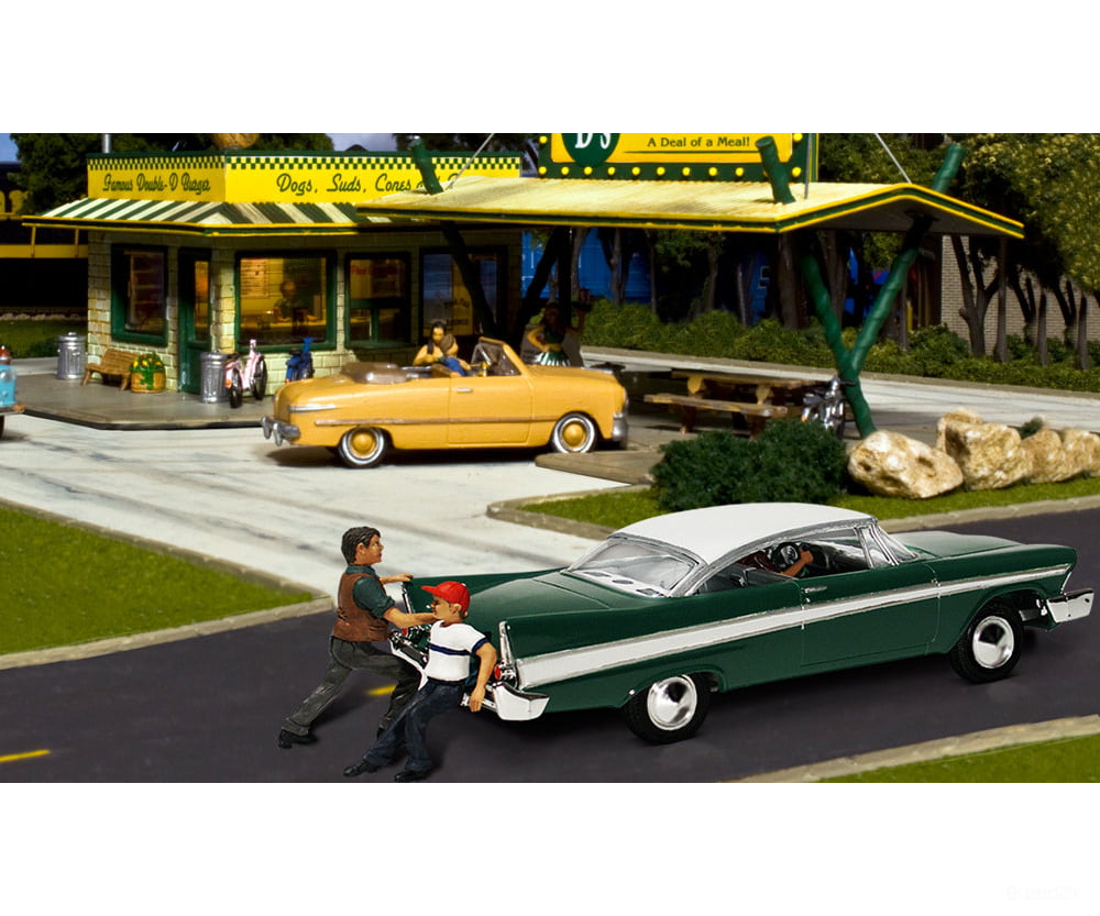 Woodland Scenics 5543 Shove It Or Leave Ho Scale Cars & Trucks