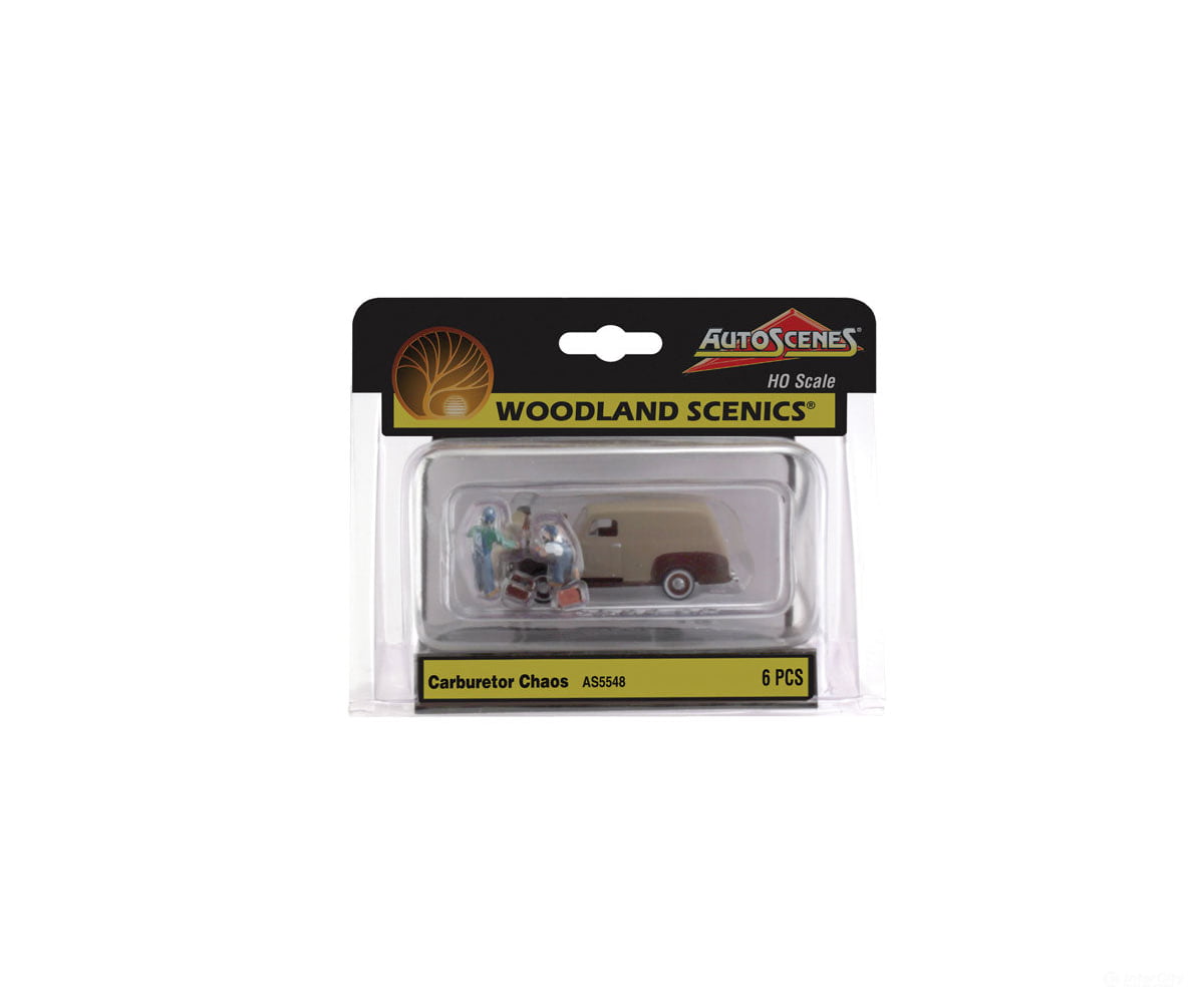 Woodland Scenics 5548 Carburetor Chaos Ho Scale Cars & Trucks